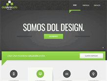 Tablet Screenshot of doldesign.com